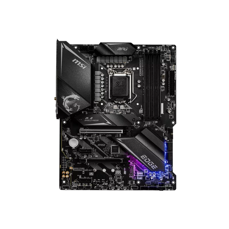 Msi MPG Z490 Gaming Edge Wi-Fi Motherboard Msi MPG Z490 Gaming Edge Wi-Fi Motherboard
